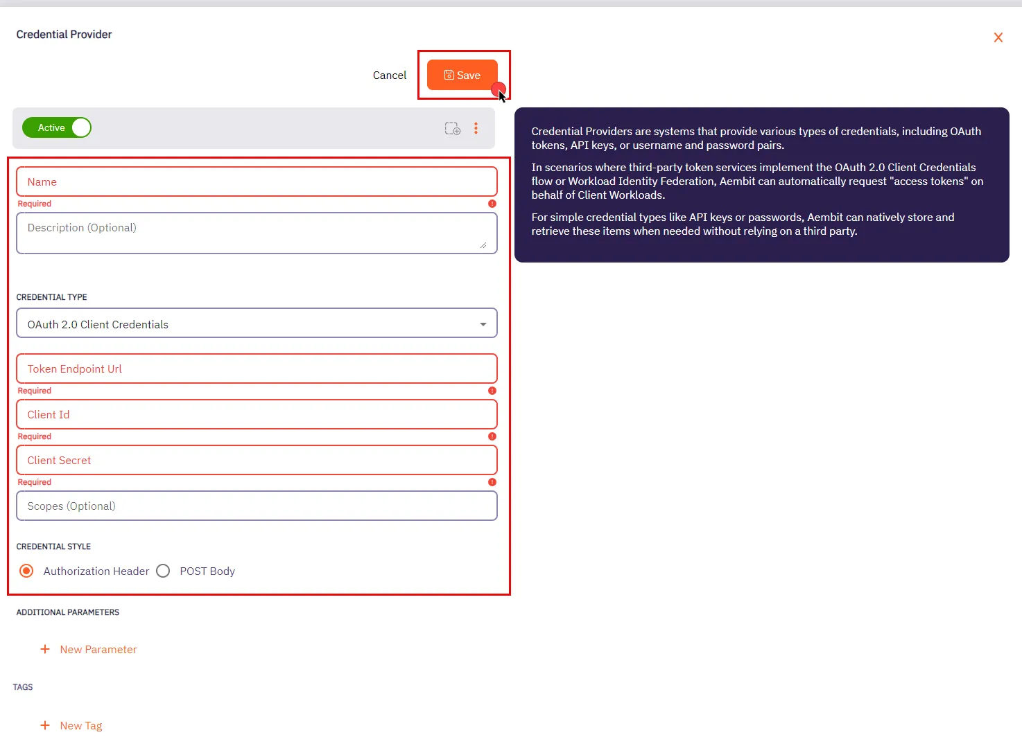 Credential Providers - Dialog Window Empty
