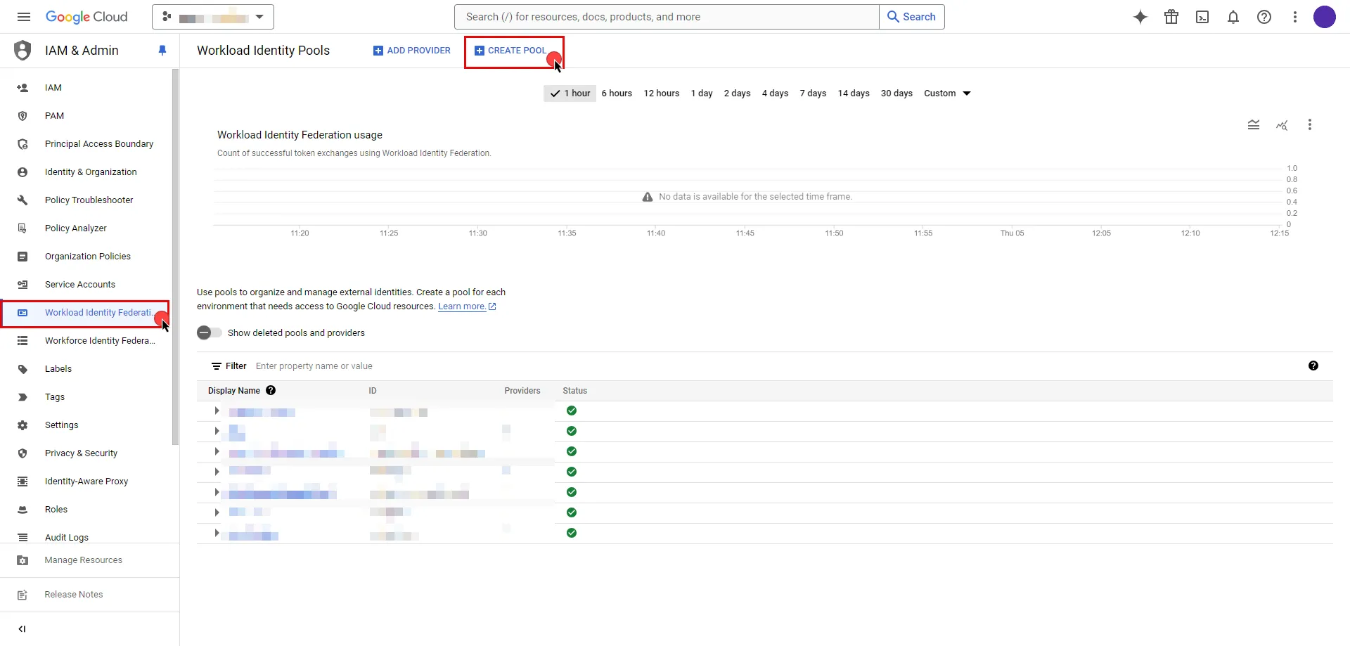 Create Identity Pool