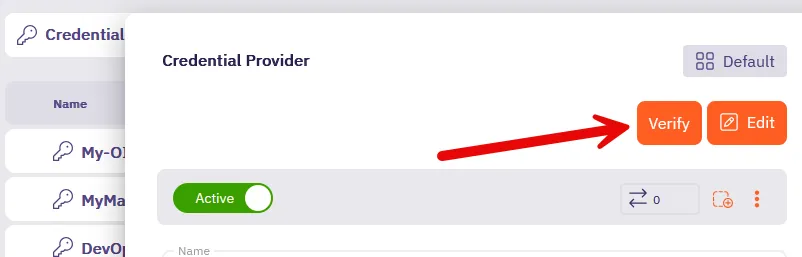 Verify OIDC ID Token Credential Provider